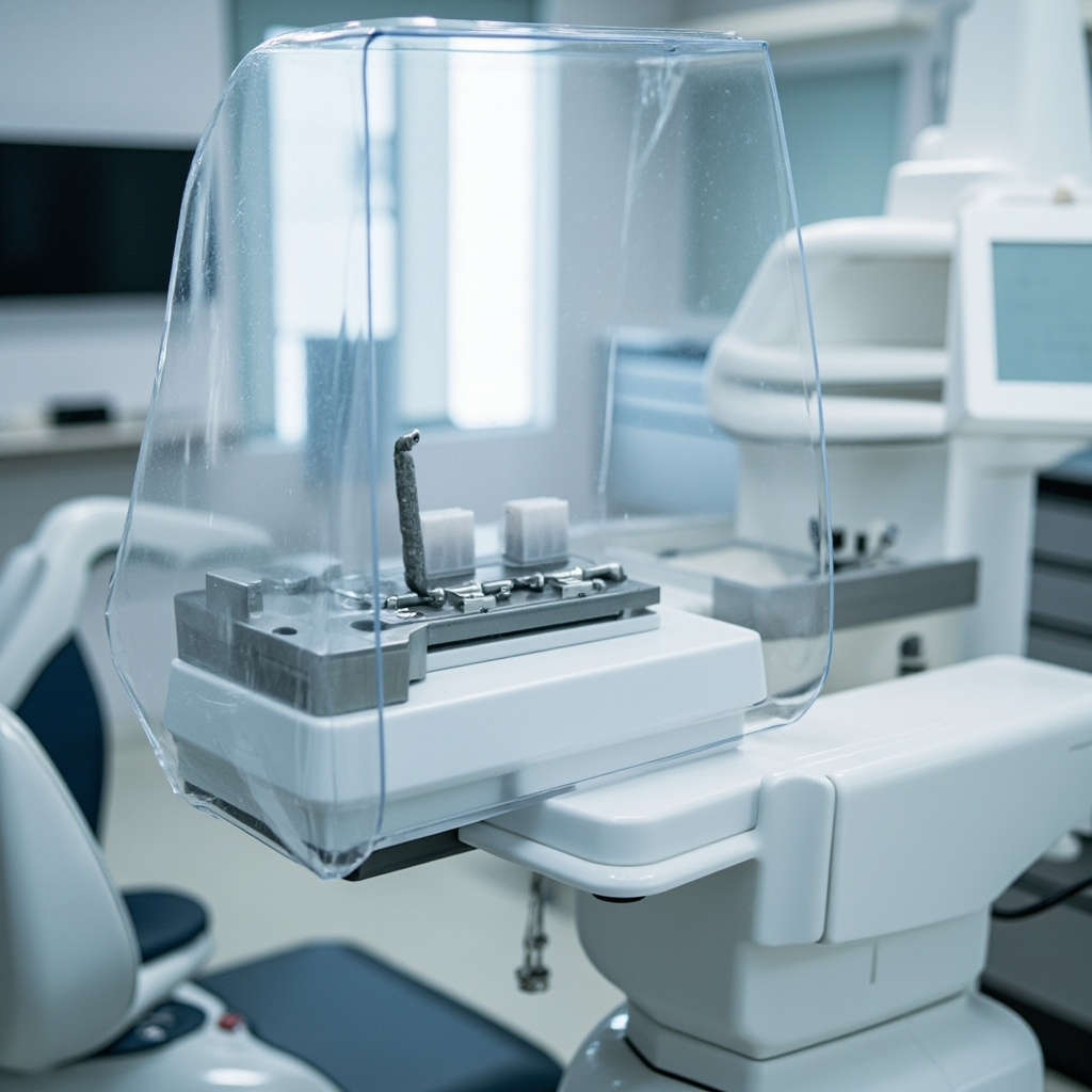 Sterile barrier covers on X-ray equipment