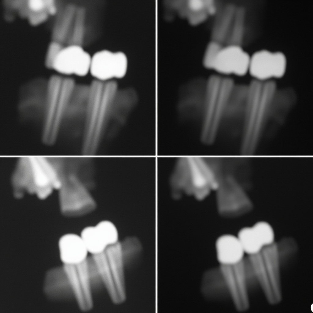Comparison of dental X-ray exposures