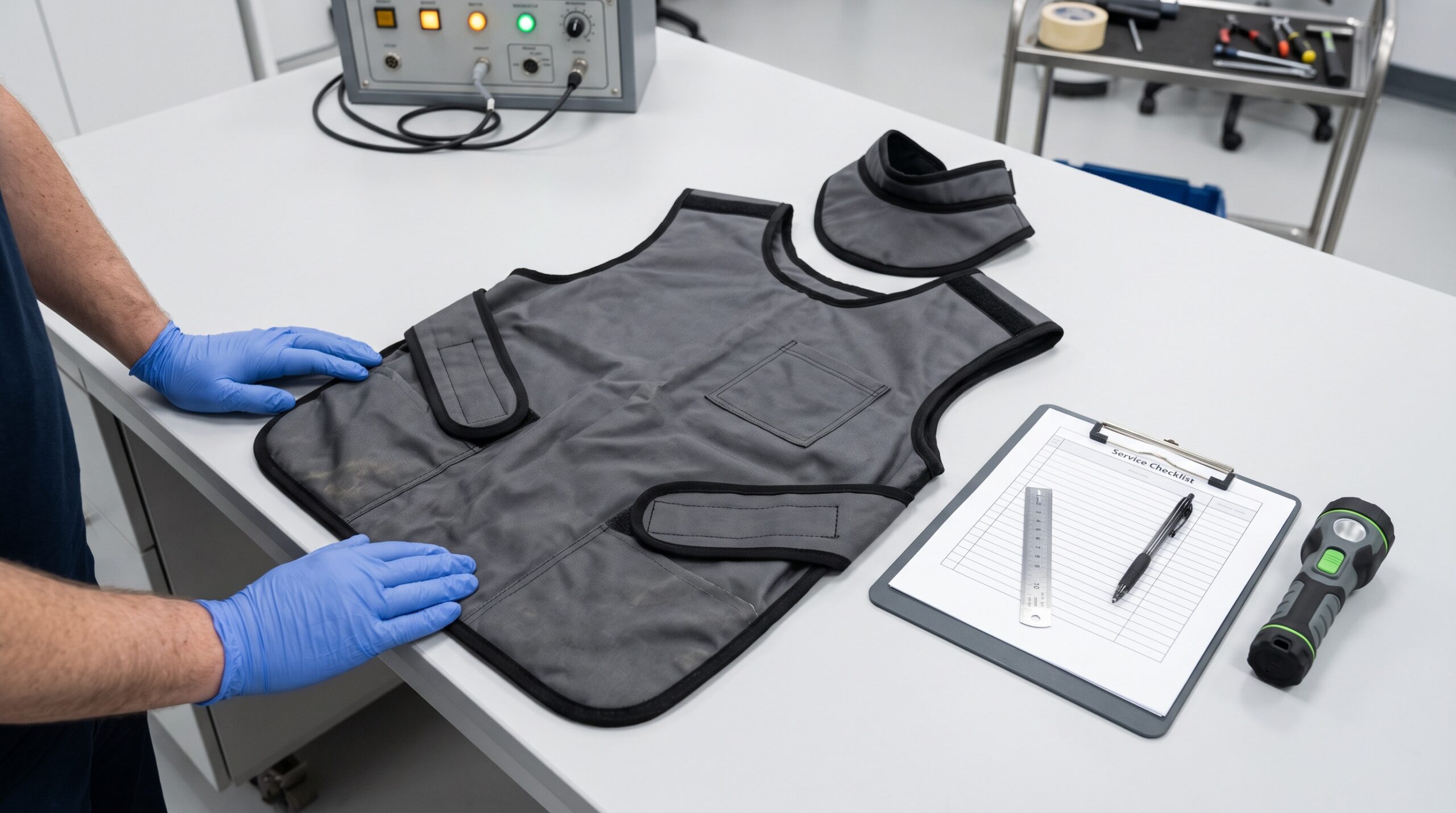 Testing Lead Aprons and Thyroid Collars: How to Survey Protective Apparel for Cracks and Failures in a Dental Practice
